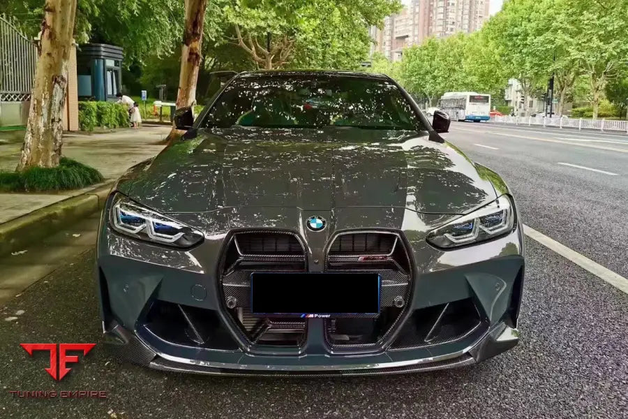 Bmw M3 G80 M4 G82 G83 Csl Style Dry Carbon Fiber Grills (For Acc Car) Bsd