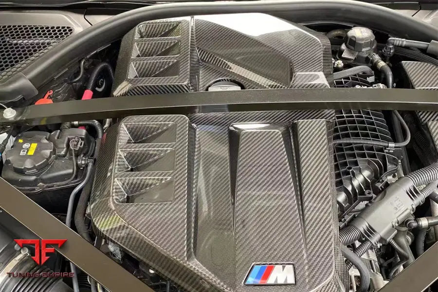 Bmw M3 G80 & M4 G82/G83 Dry Carbon Fiber Engine Cover Bsd