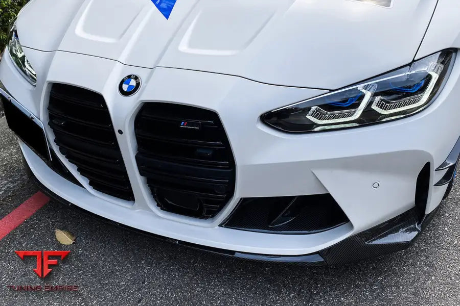 Bmw M3 G80 M4 G82 G83 Mp Style Carbon Fiber Front Bumper Air Vents Bsd