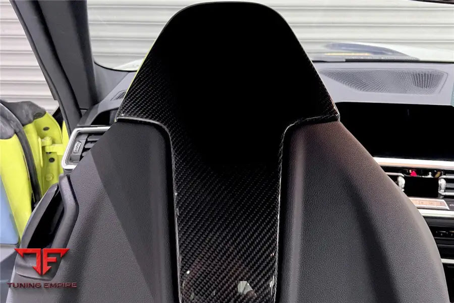 Bmw M3 G80 M4 G82G83 Carbon Fiber Up Seat-Back Cover Bsd