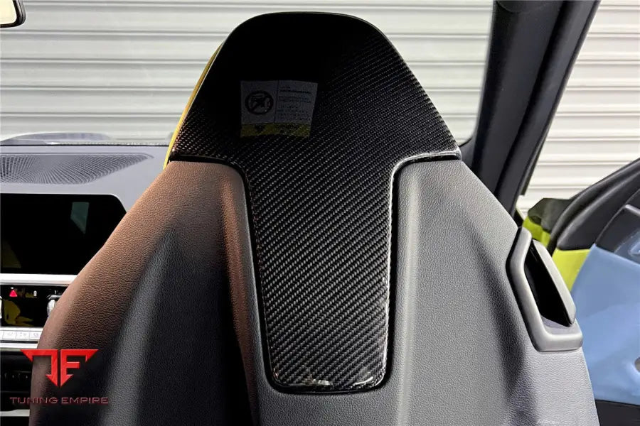 Bmw M3 G80 M4 G82G83 Carbon Fiber Up Seat-Back Cover Bsd