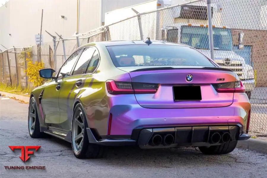 Bmw M3 G80 Mp Style Carbon Fiber Rear Winglets Bsd