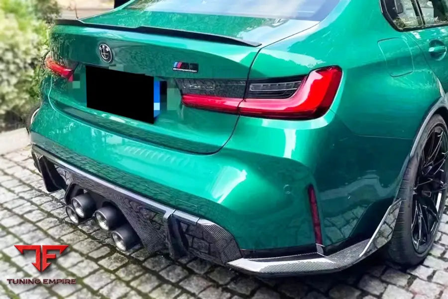 Bmw M3 G80 Mp Style Carbon Fiber Rear Winglets Bsd