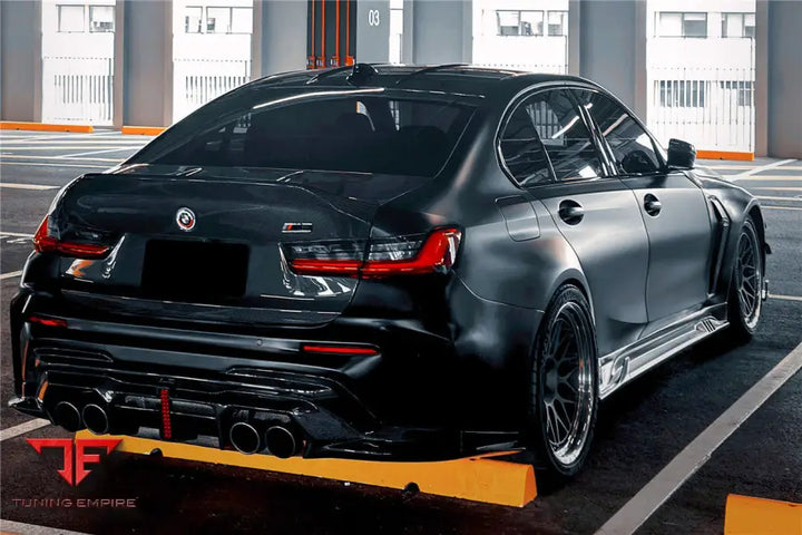 Bmw M3 G80 Sedan Only Cs Style Dry Double Carbon Fiber Trunk Bsd