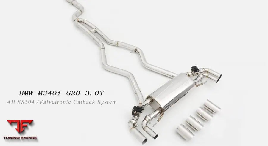 Bmw M340I G20 3.0T All Ss304 Valvetronic Catback System