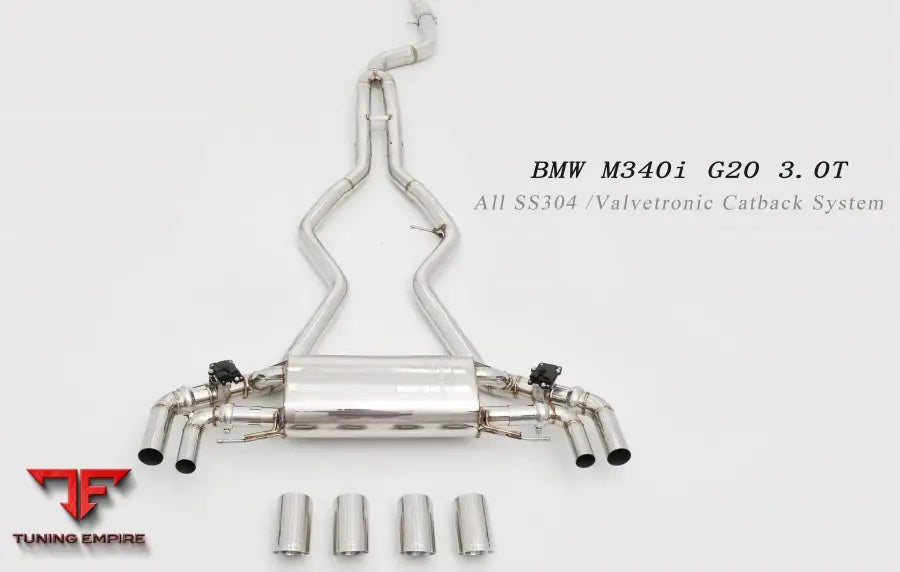 Bmw M340I G20 3.0T All Ss304 Valvetronic Catback System