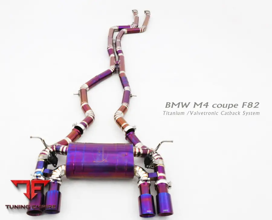 Bmw M4 F82 Titanium Valvetronic Exhaust System