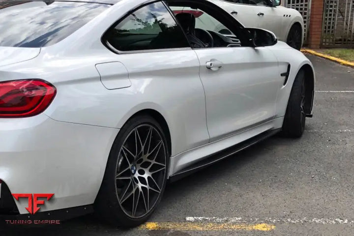 BMW M4 F82 VA STYLE CARBON FIBER SIDE SKIRTS BSD