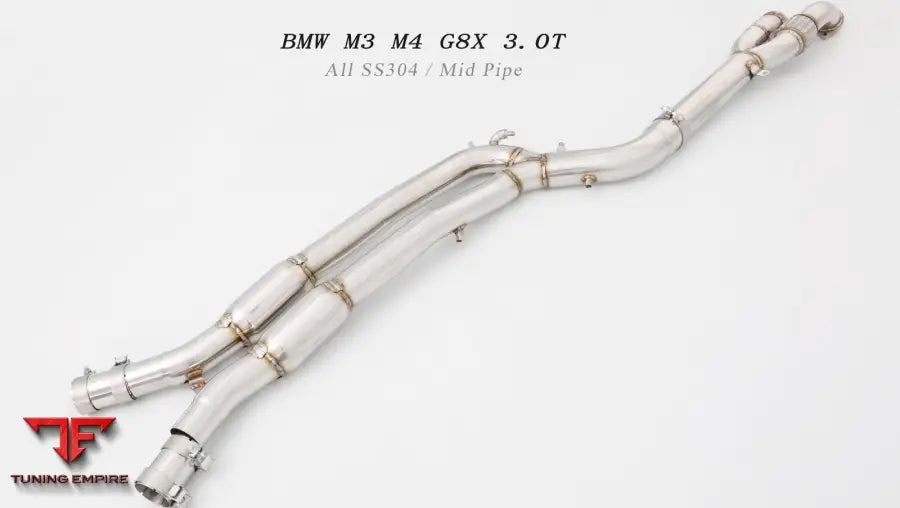 Bmw M4 G82 3.0T All Ss304 Mid Pipe Exhaust System