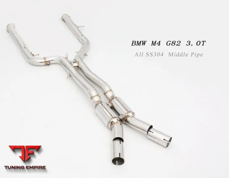 Bmw M4 G82 3.0T All Ss304 Middle Pipe Exhaust System