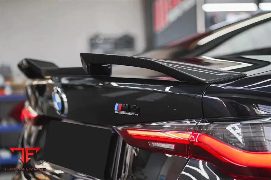 Bmw M4 G82 & 4 Series G22 Vrs Style Carbon Fiber Trunk Spoiler Wing Bsd