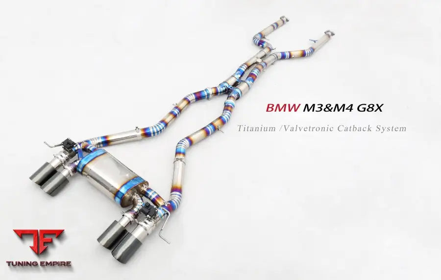 Bmw M4 G82 Titanium Valvetronic Exhaust System