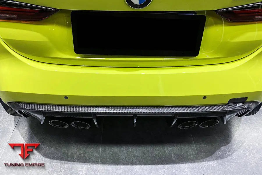 Bmw M4 G82G83 Mp Style Carbon Fiber Qual Rear Lip With Caps Bsd