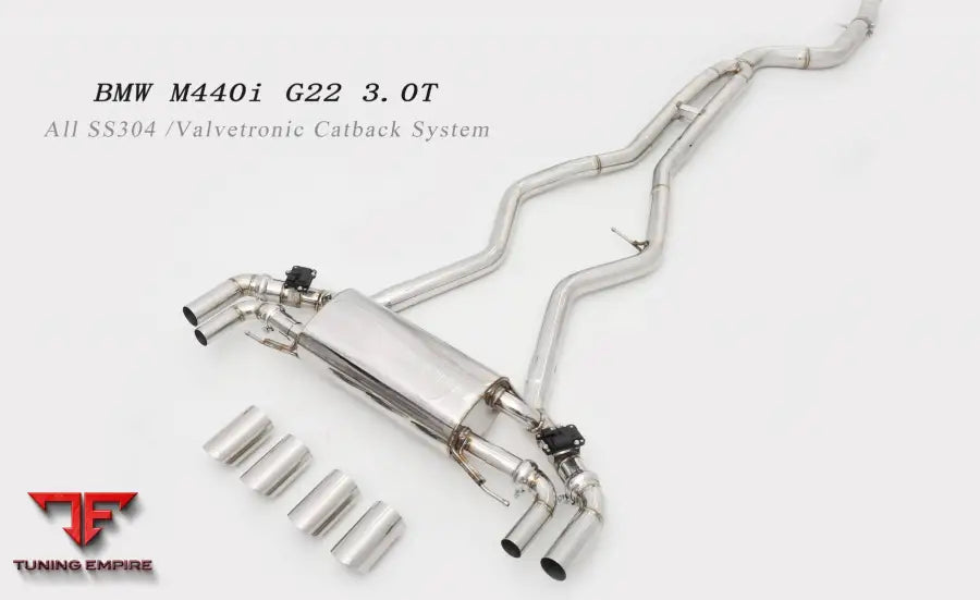 Bmw M440I G22 3.0T All Ss304 Valvetronic Catback System