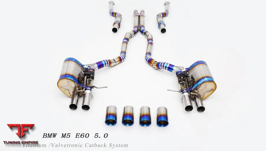 Bmw M5 E60 Titanium Valvetronic Exhaust System