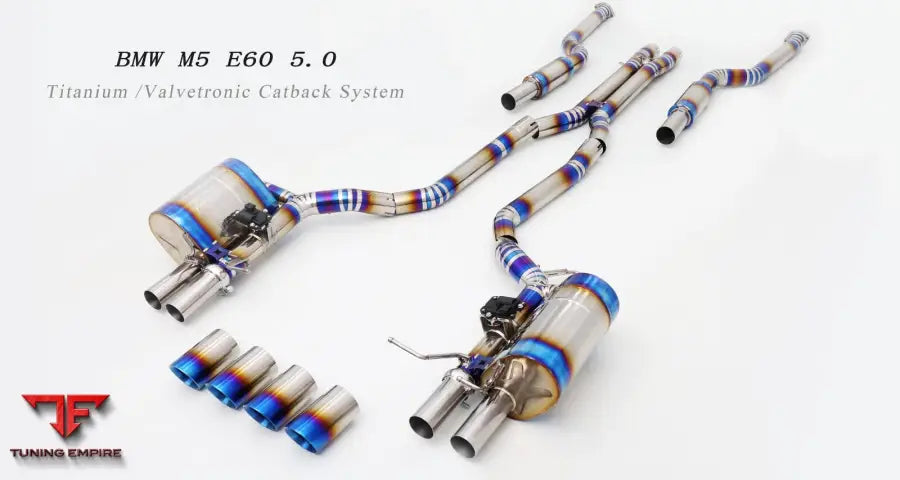 Bmw M5 E60 Titanium Valvetronic Exhaust System