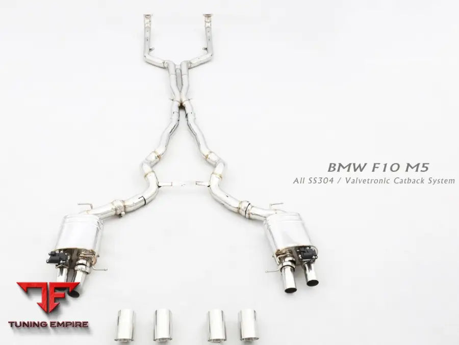 Bmw M5 F10 All Ss304 Valvetronic Exhaust System