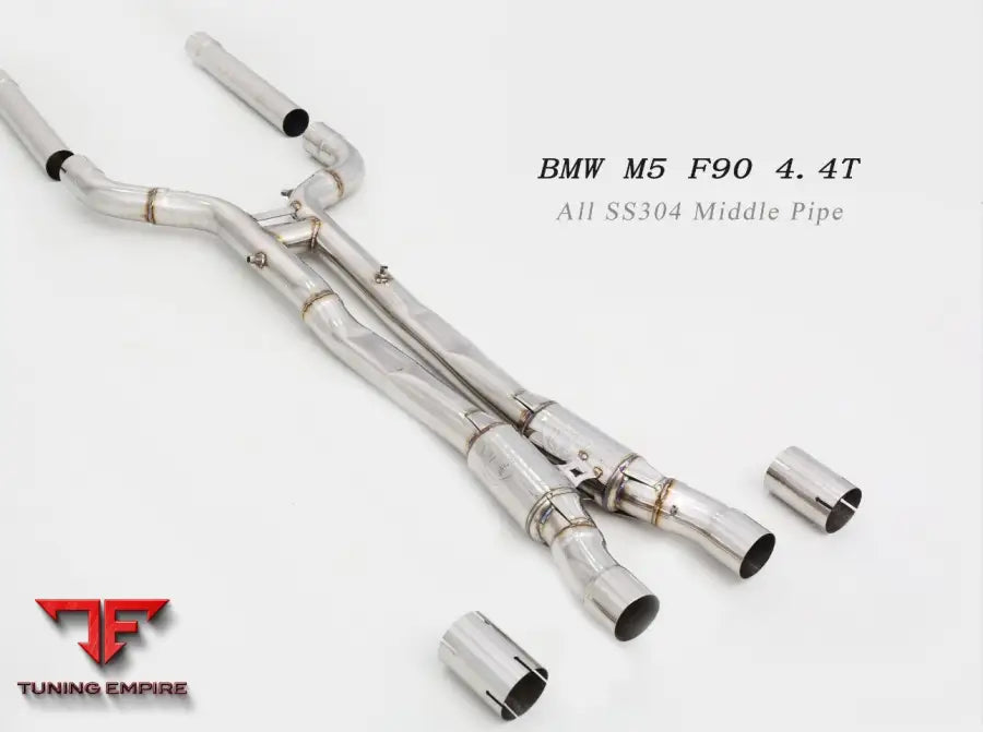 Bmw M5 F90 4.4T All Ss304 Middle Pipe Exhaust System