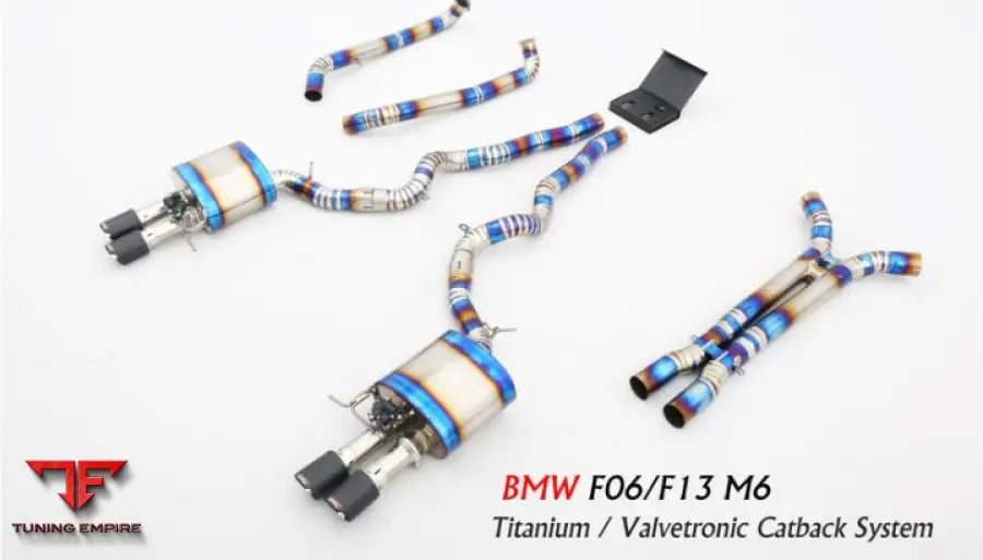 Bmw M6 F06/F13 Titanium Valvetronic Exhaust System