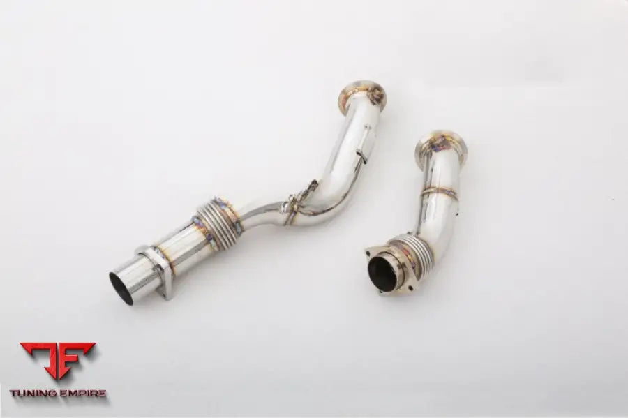 Bmw S55 3.0T Catless Downpipe With Heat Shield Exhaust System