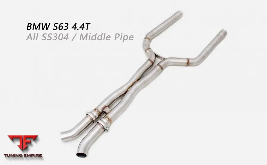 Bmw S63 4.4T All Ss304 Middle Pipe Exhaust System