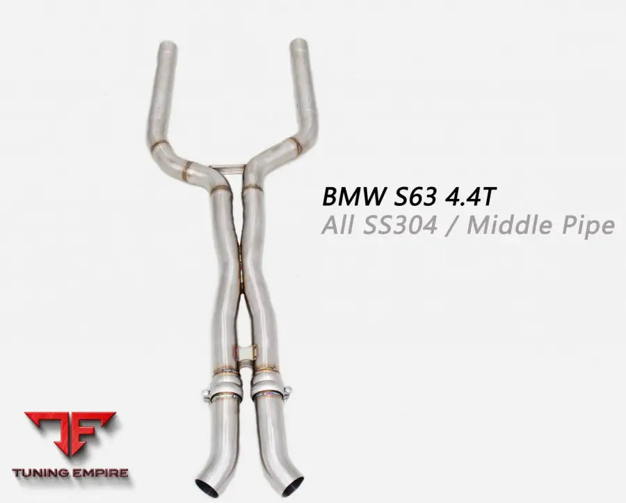 Bmw S63 4.4T All Ss304 Middle Pipe Exhaust System