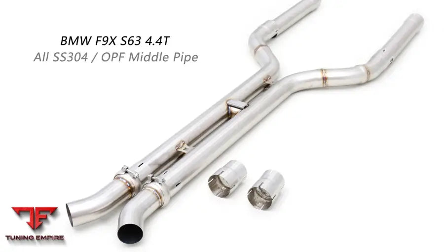 Bmw S63 4.4T All Ss304 Opf Middle Pipe Exhaust System