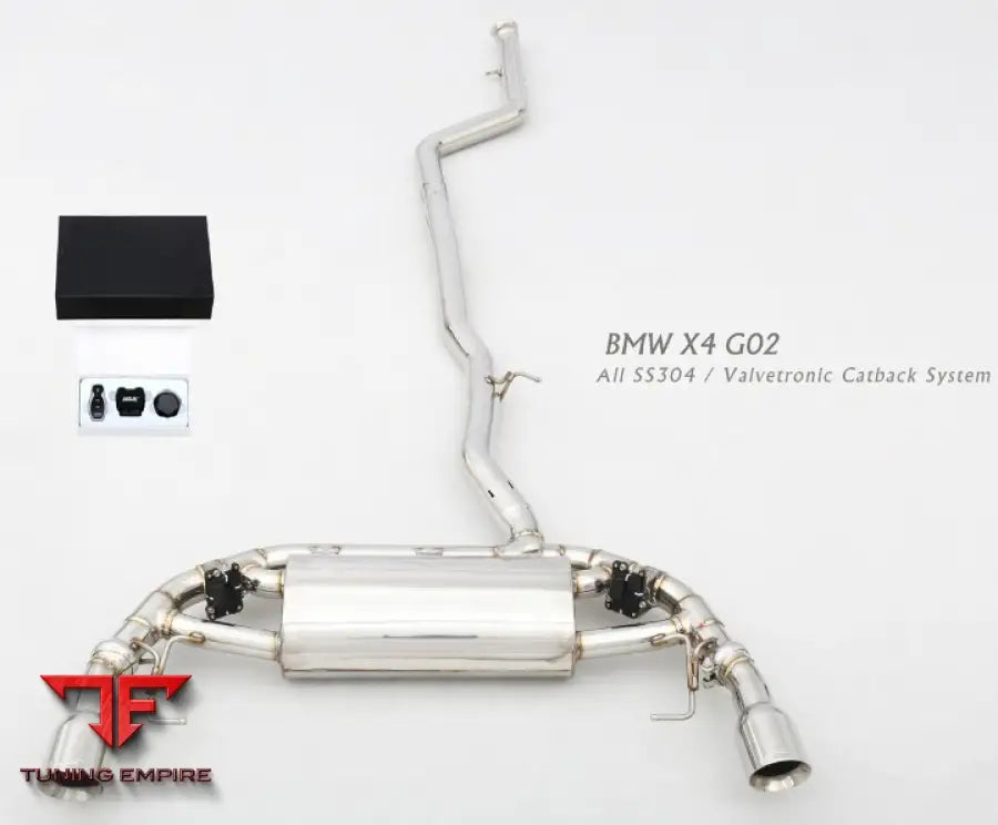 Bmw X4 G02 All Ss304 Valvetronic Exhaust System