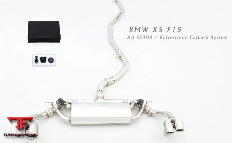 Bmw X5 F15 All Ss304 Valvetronic Exhaust System