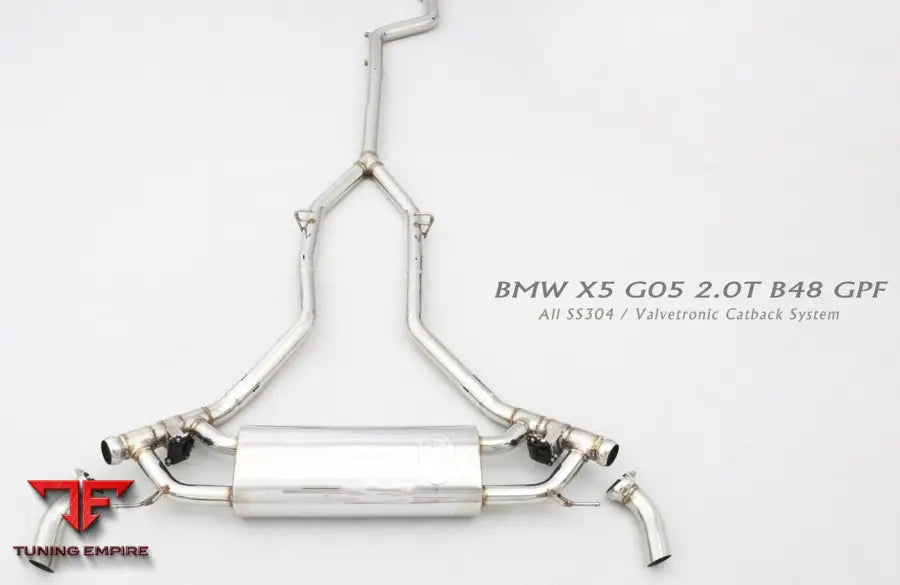 Bmw X5 G05 All Ss304 Valvetronic Exhaust System