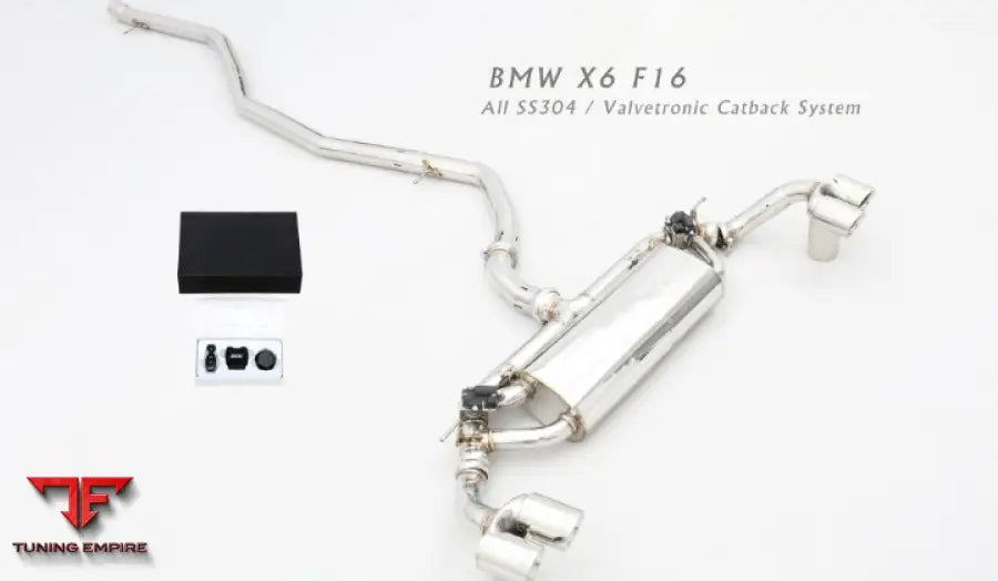 Bmw X6 F16 All Ss304 Valvetronic Exhaust System