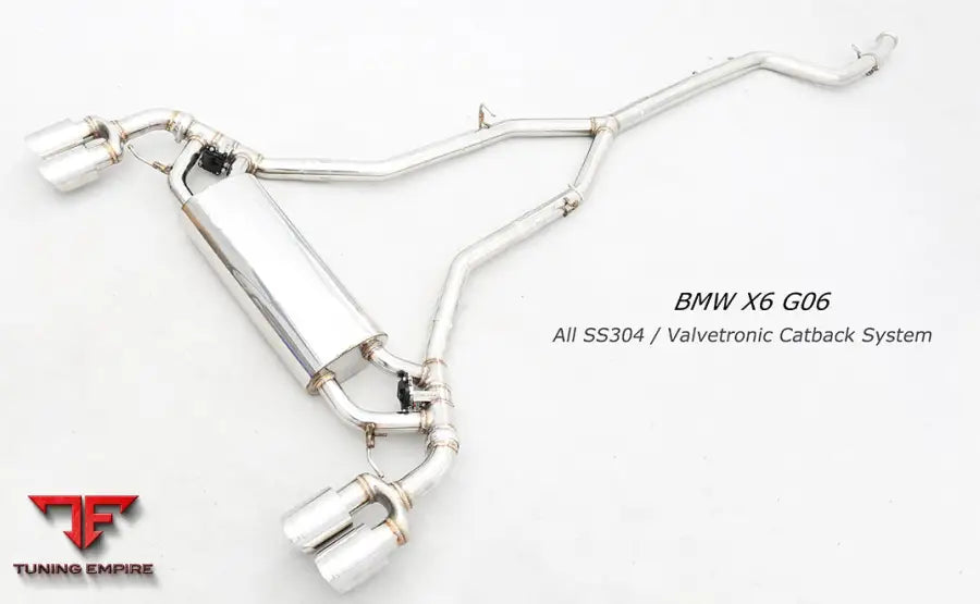 Bmw X6 G06 All Ss304 Valvetronic Exhaust System