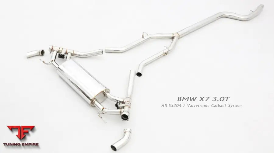 Bmw X7 G07 All Ss304 Valvetronic Catback System