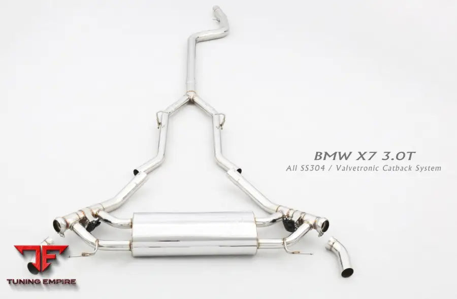 Bmw X7 G07 All Ss304 Valvetronic Catback System