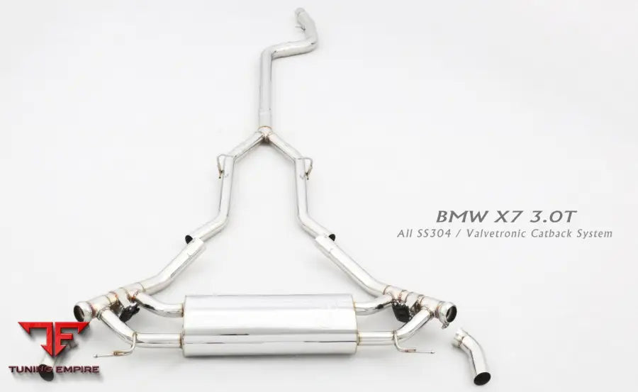 Bmw X7 G07 M60I Titanium Valvetronic Exhaust System