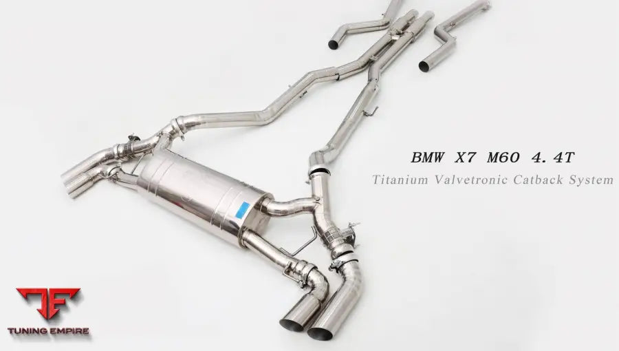 Bmw X7 M60 4.4T Titanium Valvetronic Exhaust System