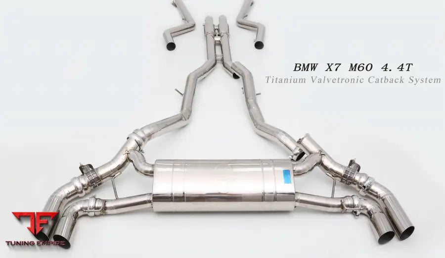 Bmw X7 M60 4.4T Titanium Valvetronic Exhaust System