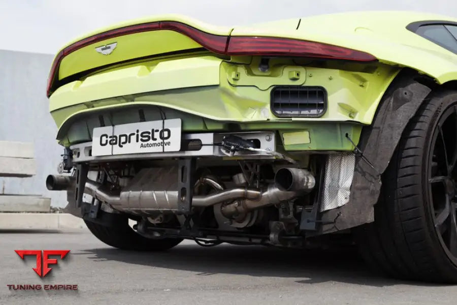 CAPRISTO ASTON MARTIN  Vantage V8 EXHAUST SYSTEM