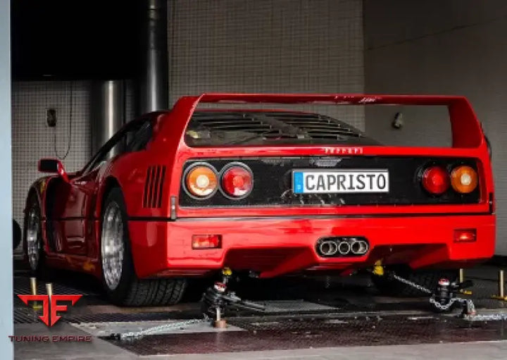 Capristo Ferrari F40 Exhaust System