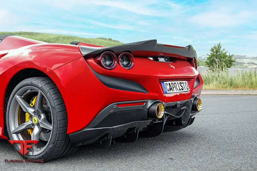 Capristo Ferrari F8 Spider Exhaust System