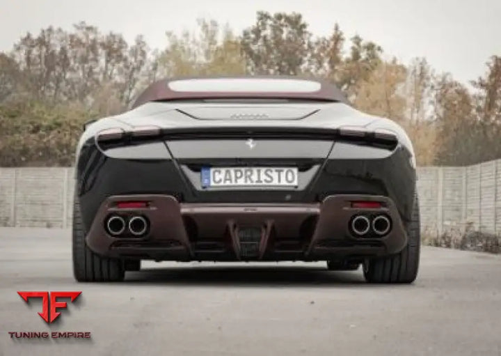 Capristo Ferrari Roma Exhaust System