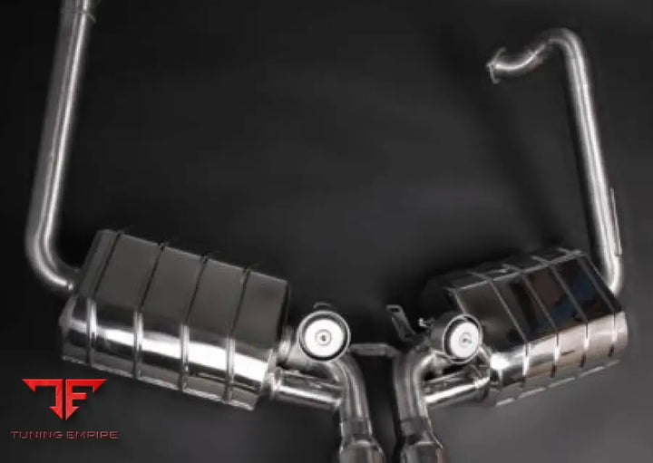 Capristo Porsche 981 Boxster Cayman Gt4 Exhaust System