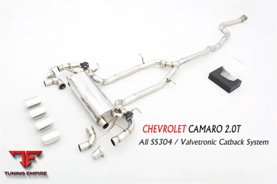 Chevrolet Camaro 2.0T All Ss304 Valvetronic Exhaust System