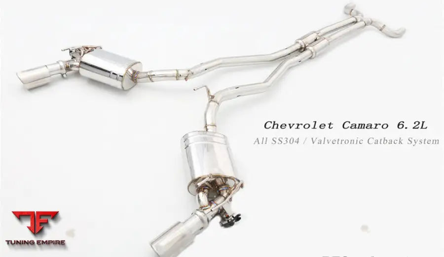 Chevrolet Camaro 6.2 All Ss304 Valvetronic Exhaust System