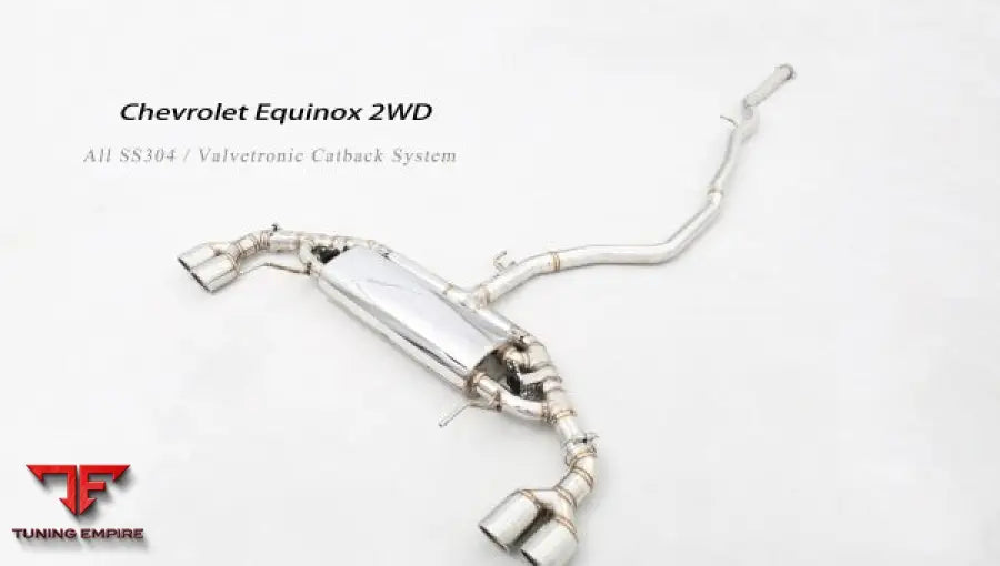 Chevrolet Equinox 2017-2022 All Ss304 Valvetronic Exhaust System