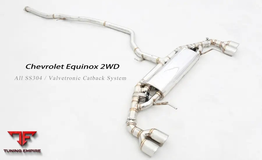 Chevrolet Equinox 2017-2022 All Ss304 Valvetronic Exhaust System