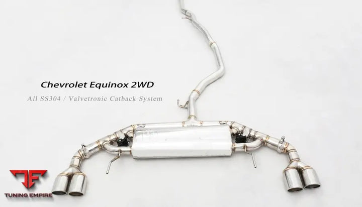 Chevrolet Equinox 2017-2022 All Ss304 Valvetronic Exhaust System