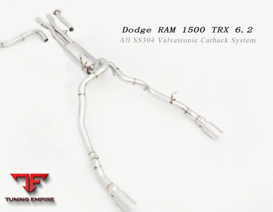 Dodge Ram1500 Trx 6.2 All Ss304 Valvetronic Exhaust System