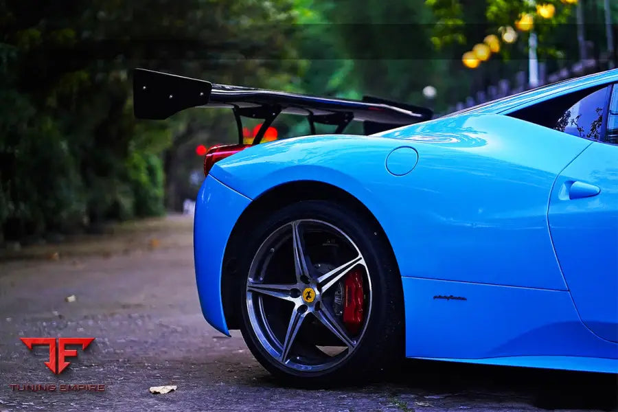 FERRARI 458 COUPE SPIDER SR STYLE REAR WING SPOILER BSD