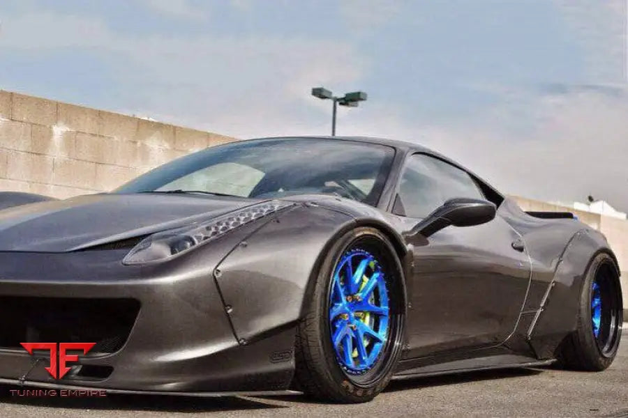 FERRARI 458 COUPE & SPYDER DE STYLE WIDE FENDER FLARE BSD